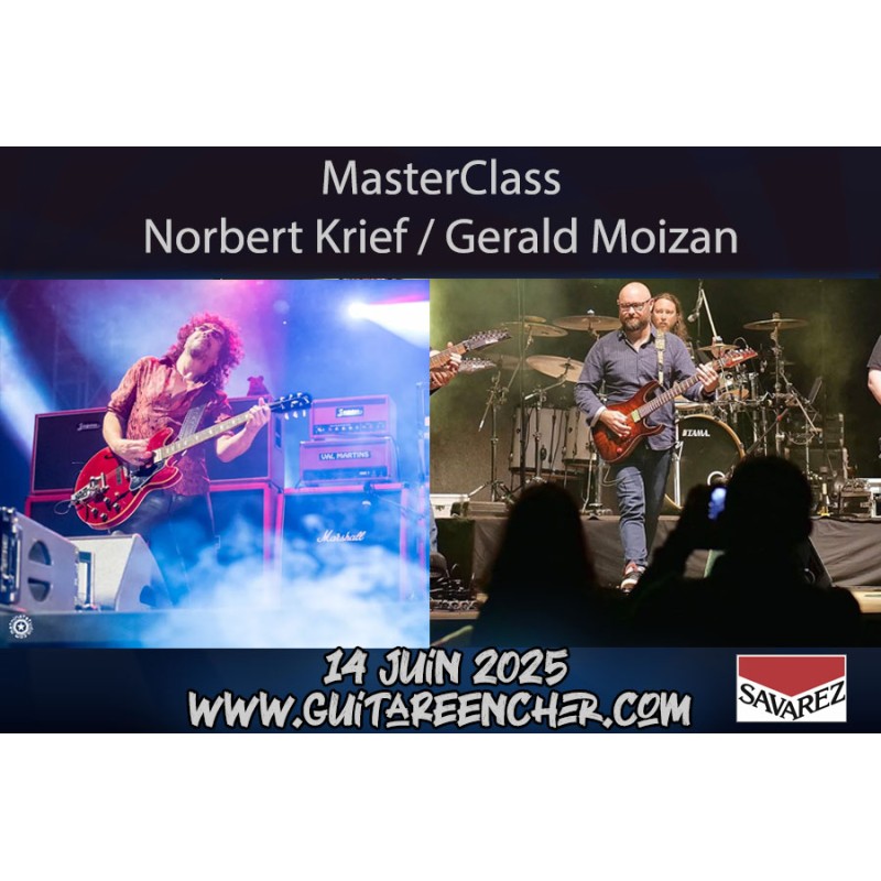 MasterClass Norbert Krief / Gerald Moizan + Festival Guitare En Cher 3